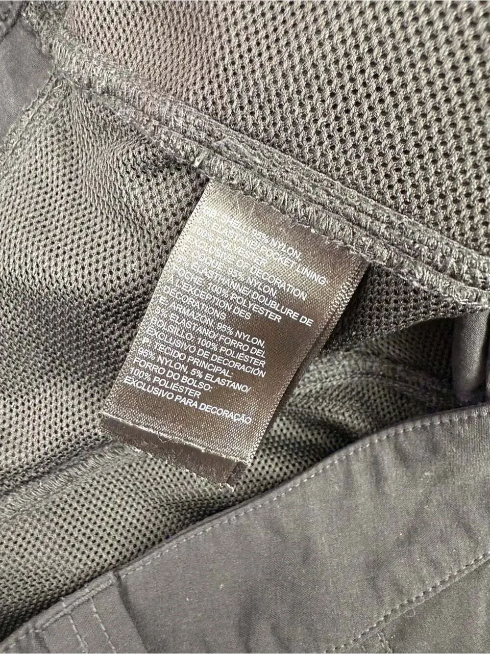The North Face Men's Black Technical Cargo Pants